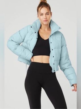 ALO Yoga | Jackets & Coats | Alo Yoga Womens Deep Blue Puffer Jacket |  Poshmark